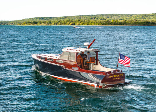 How Swede It Is custom wooden boat